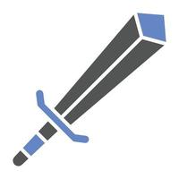 Sword Toy Icon Style vector