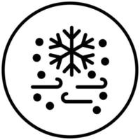 Cold Wave Icon Style vector