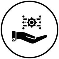 Security Settings Icon Style vector
