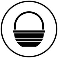 Basket Icon Style vector