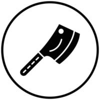 Cleaver Icon Style vector