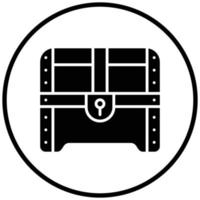 Chest Icon Style vector