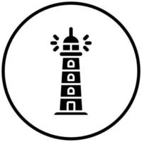 Lighthouse Icon Style vector