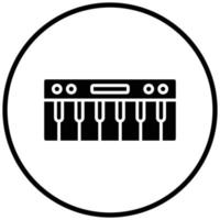 Piano Icon Style vector