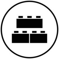 Bricks Toys Icon Style vector