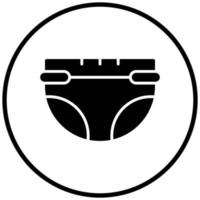 Diaper Icon Style vector