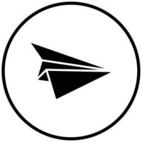 Paper Plane Icon Style vector