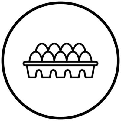 Eggs Icon Style