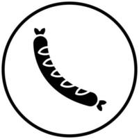 Sausage Icon Style vector