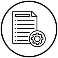 Documentation Icon Style vector