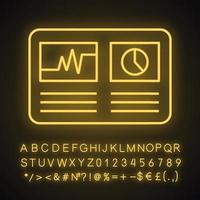 Cryptocurrency hashrate neon light icon. Glowing sign with alphabet, numbers and symbols. Mining distribution. Crypto business statistics. Data analyzing. Statistics. Vector isolated illustration