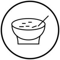 Granola Icon Style vector