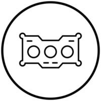 Gasket Icon Style vector