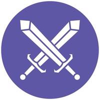 Swords Icon Style vector