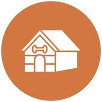 Pet House Icon Style vector