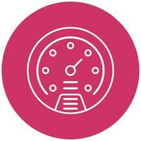 Speedometer Icon Style vector