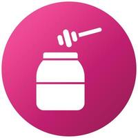 Honey Jar Icon Style vector