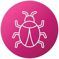 Bug Icon Style vector