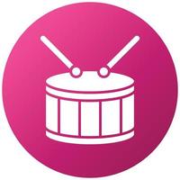 Drum Icon Style vector