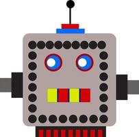 logotipos e iconos de robots. vector