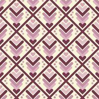 Seamless background with hearts. vector