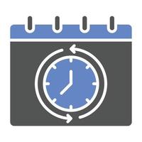 Routine Icon Style vector