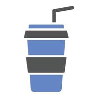 estilo de icono de comida para llevar café vector