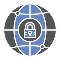 Security Network Icon Style vector