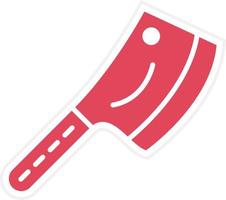 Cleaver Icon Style vector