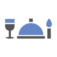 Dinner Icon Style vector