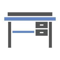 Desk Icon Style vector