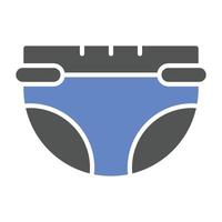 Diaper Icon Style vector