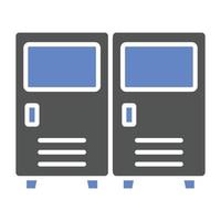 Locker Icon Style vector