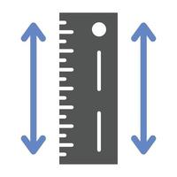 Ruler Icon Style vector