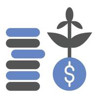 Green Economy Icon Style vector