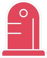 Grave Icon Style vector