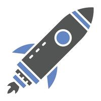 Rocket Icon Style vector