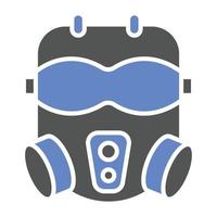 Army Mask Icon Style vector