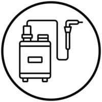 Sprayer Icon Style vector