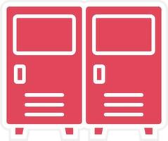 Locker Icon Style vector