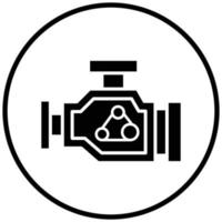 Engine Icon Style vector