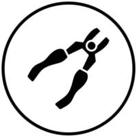 Pliers Icon Style vector