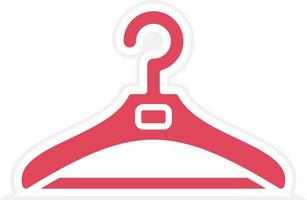 Clothes Hanger Icon Style vector