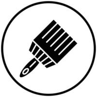 Paint Brush Icon Style vector