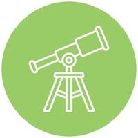 Telescope Icon Style vector