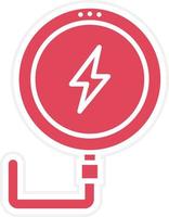 Wireless Charger Icon Style vector