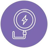 Wireless Charger Icon Style vector