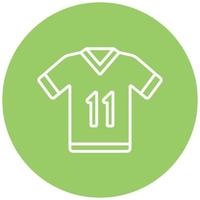 Football Jersey Icon Style vector