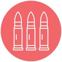 Ammunition Icon Style vector