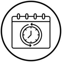 Routine Icon Style vector